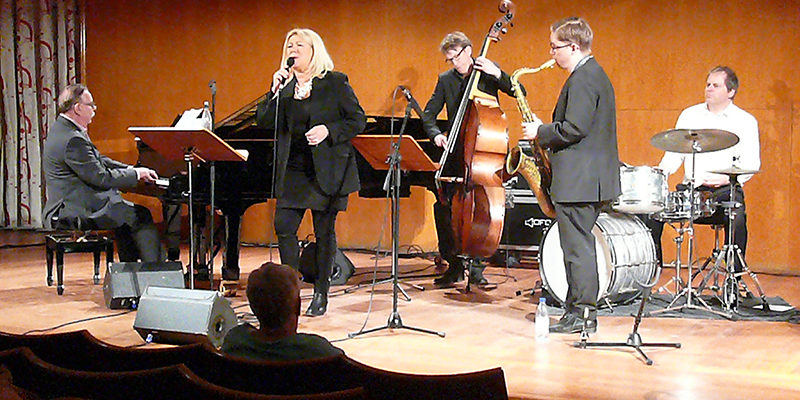 Monica Borrfors & Gösta Nilsson Trio med Fredrik Lindborg. Foto: Tor-Björn Lyrhed