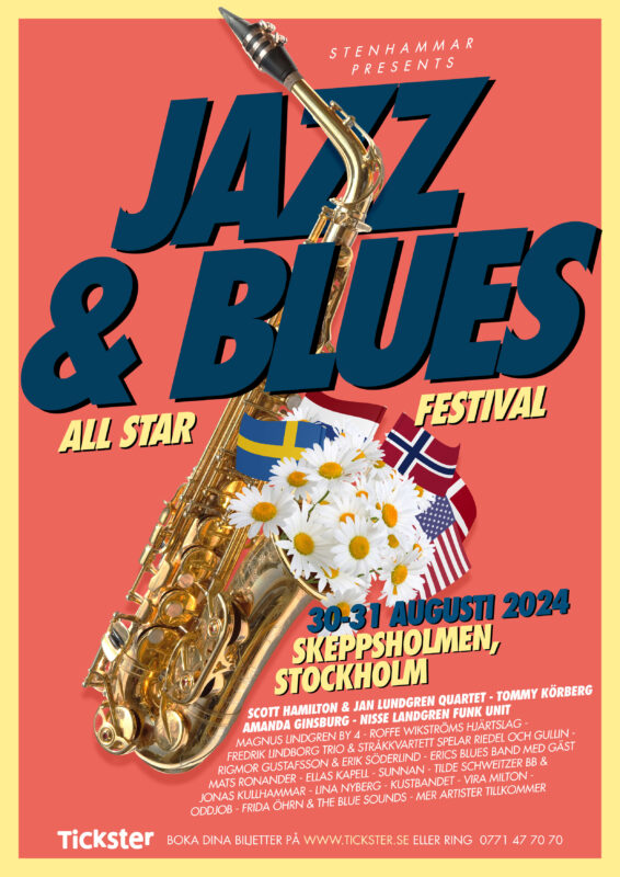 Bild till post Jazz & Blues festivalen på Skeppsholmen återvänder
