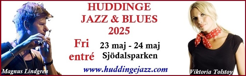 Annons: Huddinge Jazz & Blues 2025